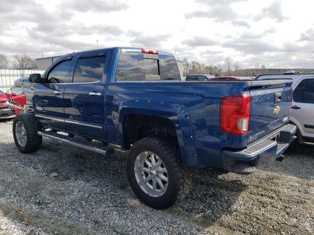 3GCPCTECXGG160449 - 2016 CHEVROLET SILVERADO C1500 HIGH COUNTRY BLUE photo 2