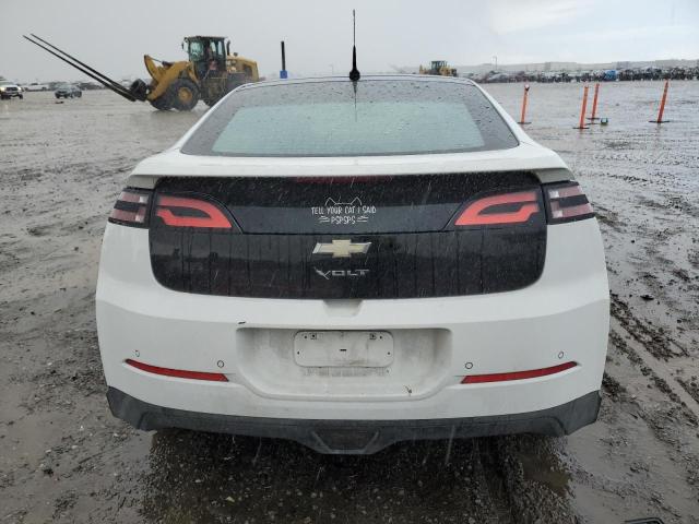 1G1RD6E43CU108760 - 2012 CHEVROLET VOLT WHITE photo 6