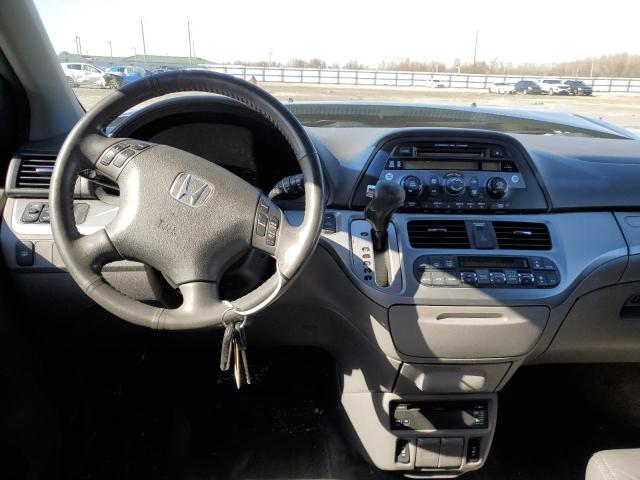 5FNRL38728B023701 - 2008 HONDA ODYSSEY EXL BLUE photo 8