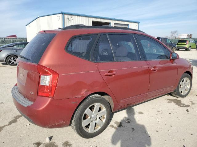 KNAFG525387200771 - 2008 KIA RONDO BASE RED photo 3