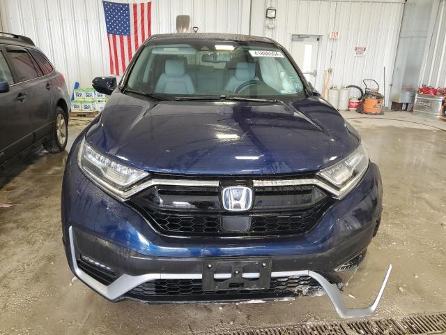 7FART6H8XME025768 - 2021 HONDA CR-V EXL BLUE photo 5