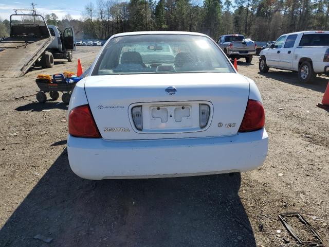 3N1CB51D96L469351 - 2006 NISSAN SENTRA 1.8 WHITE photo 6