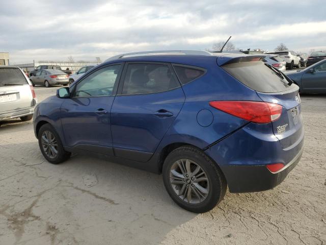 KM8JU3AG5EU842186 - 2014 HYUNDAI TUCSON GLS BLUE photo 2