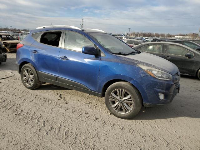 KM8JU3AG5EU842186 - 2014 HYUNDAI TUCSON GLS BLUE photo 4