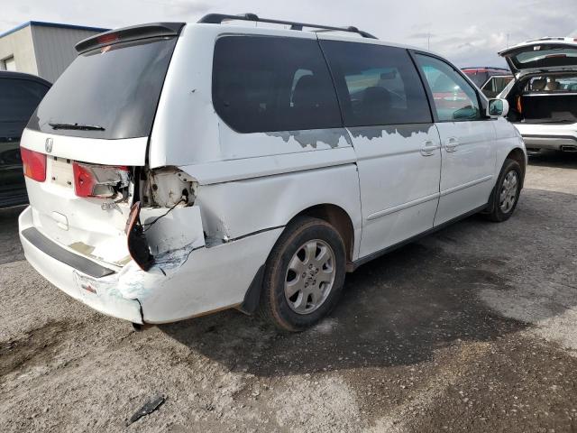 5FNRL18004B096163 - 2004 HONDA ODYSSEY EXL WHITE photo 3