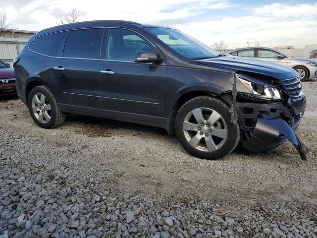 1GNKVJKD9FJ386492 - 2015 CHEVROLET TRAVERSE LTZ BLACK photo 4