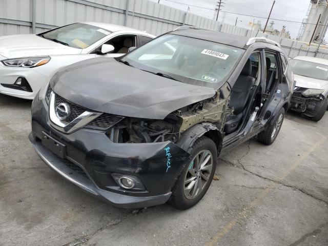 5N1AT2MV3FC907096 - 2015 NISSAN ROGUE S BLACK photo 1