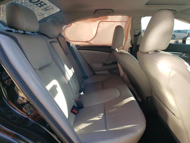 19XFB2F91EE085306 - 2014 HONDA CIVIC EXL შავი ფოტო 10