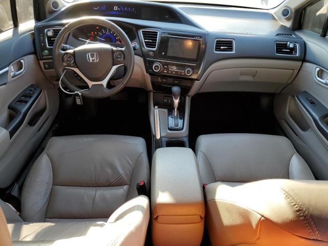 19XFB2F91EE085306 - 2014 HONDA CIVIC EXL შავი ფოტო 8