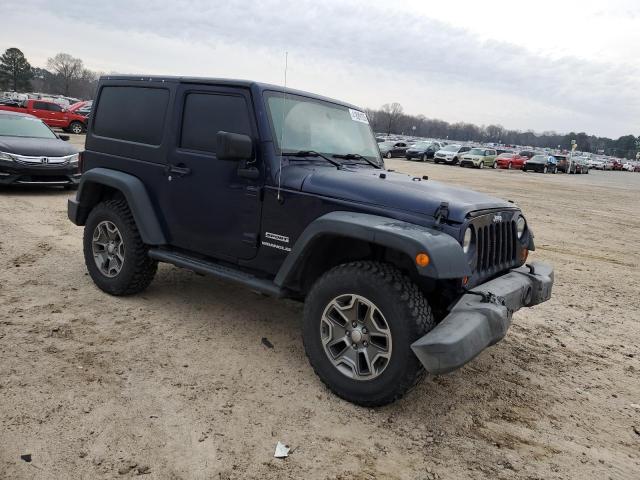 1C4AJWAG5DL501891 - 2013 JEEP WRANGLER SPORT BLUE photo 4