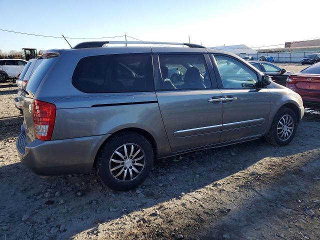 KNDMH4C7XC6435281 - 2012 KIA SEDONA EX GRAY photo 3