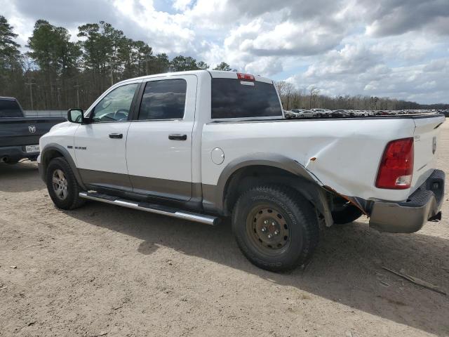 1D7RV1CT4AS222749 - 2010 DODGE RAM 1500 WHITE photo 2