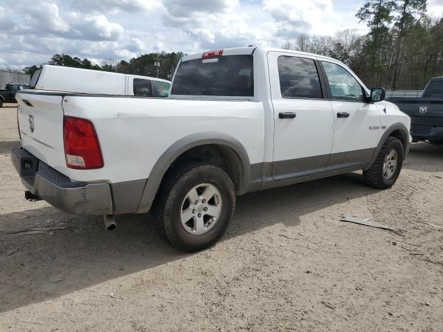 1D7RV1CT4AS222749 - 2010 DODGE RAM 1500 WHITE photo 3