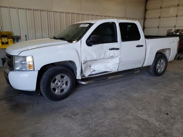 3GCEC13C67G511114 - 2007 CHEVROLET SILVERADO C1500 CREW CAB WHITE photo 1