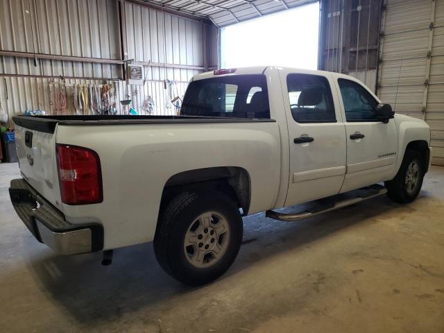 3GCEC13C67G511114 - 2007 CHEVROLET SILVERADO C1500 CREW CAB WHITE photo 3