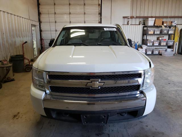 3GCEC13C67G511114 - 2007 CHEVROLET SILVERADO C1500 CREW CAB WHITE photo 5