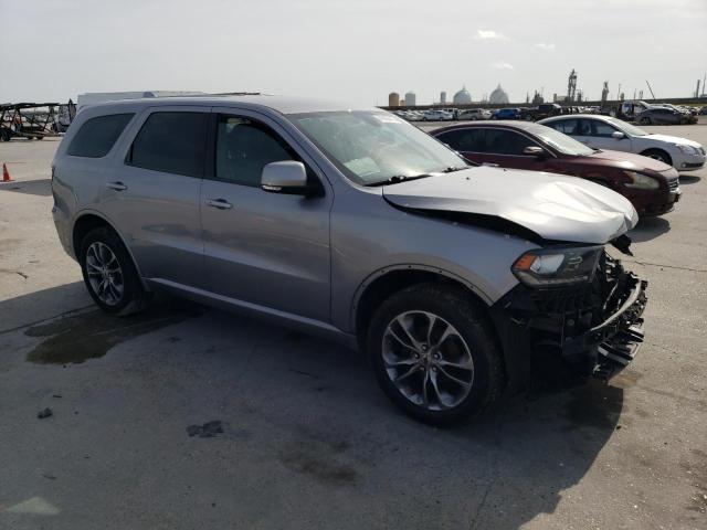 1C4RDJDGXLC155263 - 2020 DODGE DURANGO GT SILVER photo 4