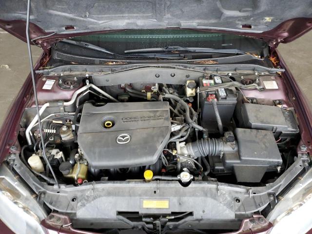 1YVHP80C475M64374 - 2007 MAZDA 6 I BURGUNDY photo 11