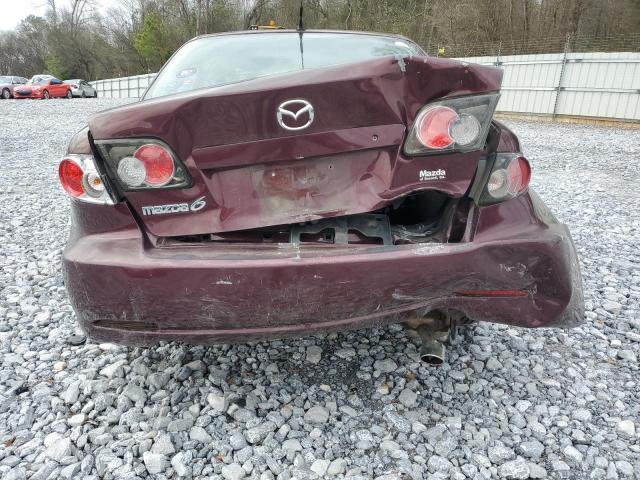 1YVHP80C475M64374 - 2007 MAZDA 6 I BURGUNDY photo 6