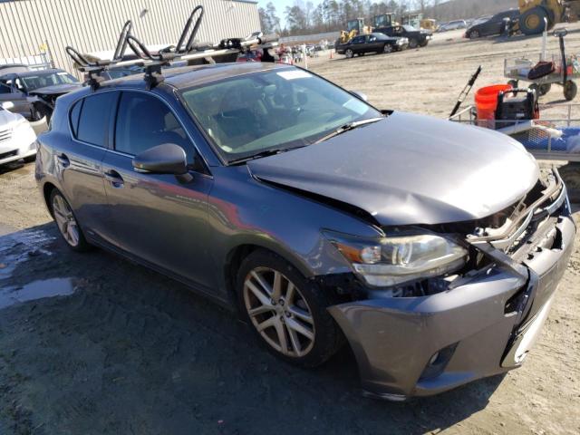 JTHKD5BH3F2236313 - 2015 LEXUS CT 200 SILVER photo 4