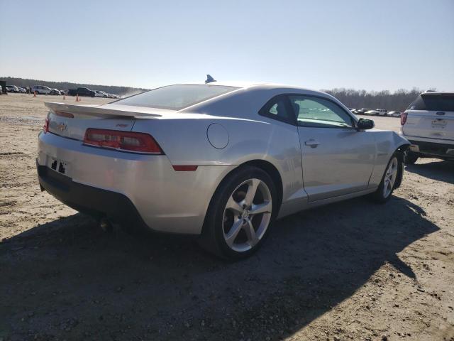 2G1FD1E34F9266278 - 2015 CHEVROLET CAMARO LT SILVER photo 3