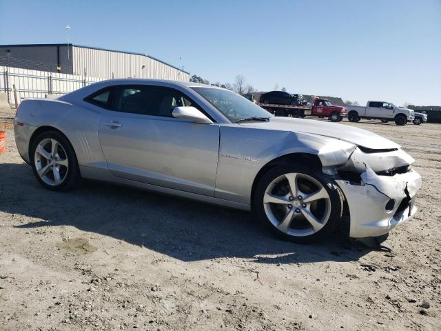 2G1FD1E34F9266278 - 2015 CHEVROLET CAMARO LT SILVER photo 4