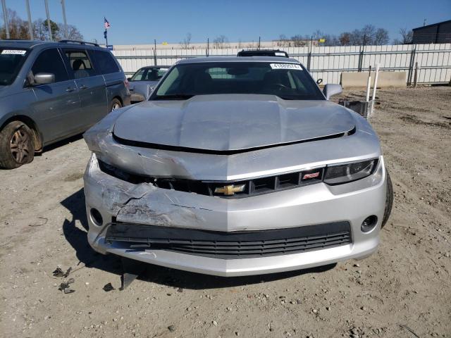 2G1FD1E34F9266278 - 2015 CHEVROLET CAMARO LT SILVER photo 5