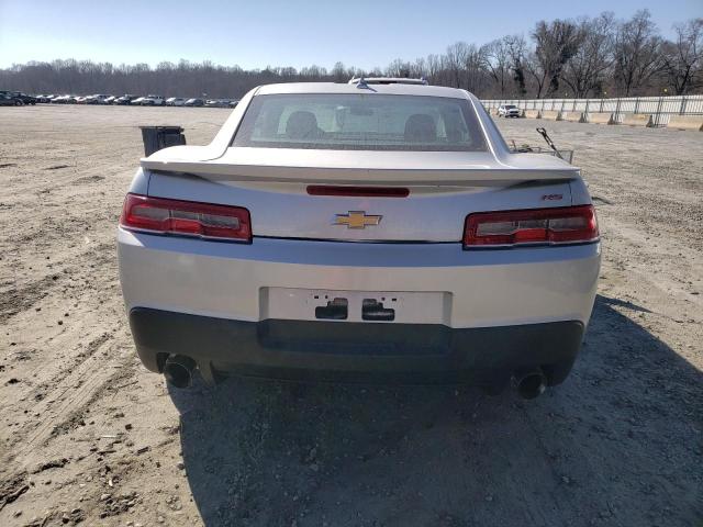 2G1FD1E34F9266278 - 2015 CHEVROLET CAMARO LT SILVER photo 6