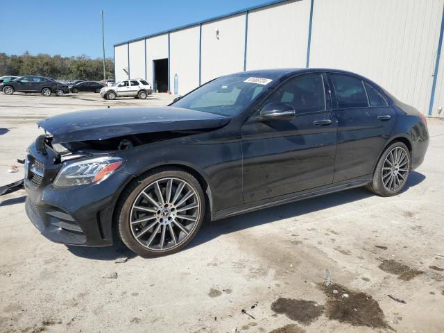 55SWF8DB2KU296600 - 2019 MERCEDES-BENZ C 300 BLACK photo 1