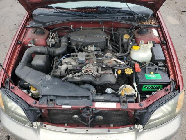 4S3BH675237618955 - 2003 SUBARU LEGACY OUTBACK AWP 勃艮第红 照片 11