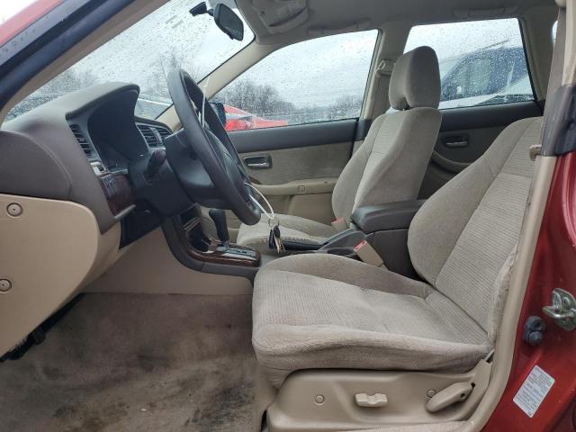 4S3BH675237618955 - 2003 SUBARU LEGACY OUTBACK AWP 勃艮第红 照片 7
