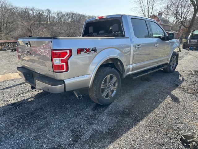 1FTEW1E59LKF09012 - 2020 FORD F150 SUPER GRAY photo 4