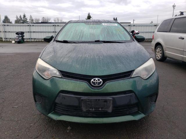 5YFBURHE3EP118039 - 2014 TOYOTA COROLLA L GREEN photo 5