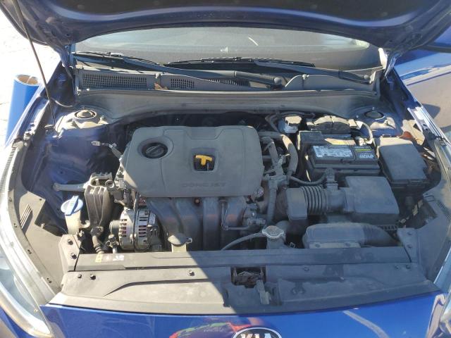 3KPF34AD0KE118649 - 2019 KIA FORTE GT LINE BLUE photo 11