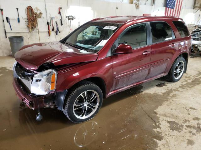 2CNDL737386024172 - 2008 CHEVROLET EQUINOX SPORT MAROON photo 1