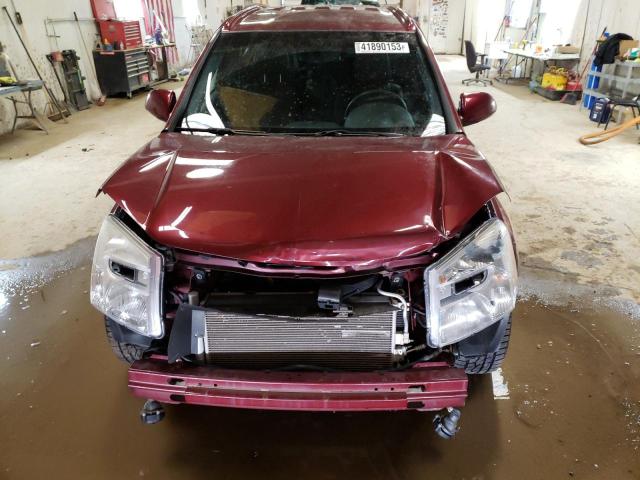 2CNDL737386024172 - 2008 CHEVROLET EQUINOX SPORT MAROON photo 5