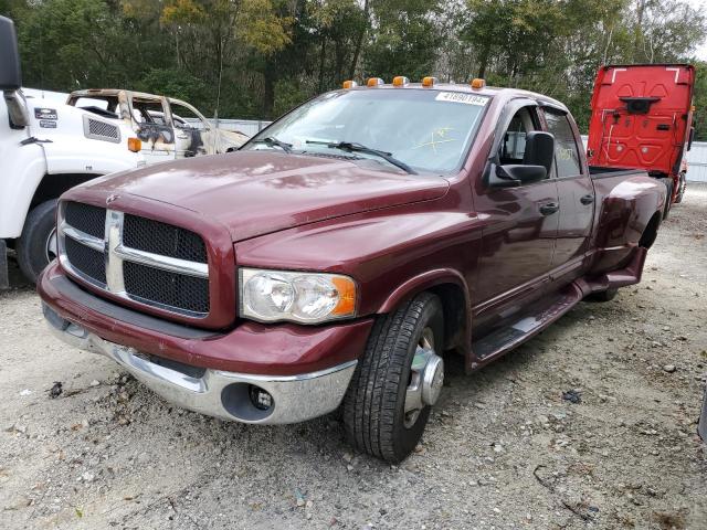 3D7MA48CX3G838580 - 2003 DODGE RAM 3500 ST BURGUNDY photo 1