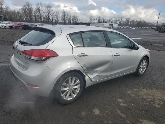 KNAFX5A83F5303466 - 2015 KIA FORTE EX SILVER photo 3