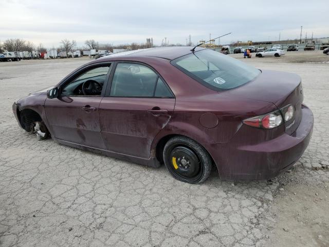 1YVHP80C075M35745 - 2007 MAZDA 6 I MAROON photo 2