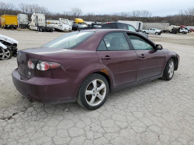 1YVHP80C075M35745 - 2007 MAZDA 6 I MAROON photo 3