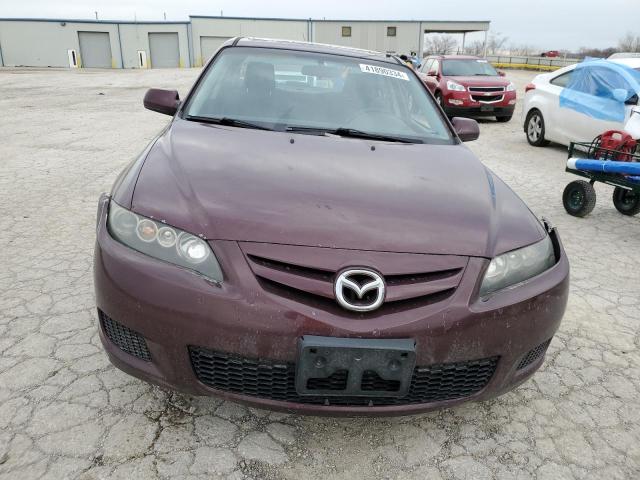 1YVHP80C075M35745 - 2007 MAZDA 6 I MAROON photo 5