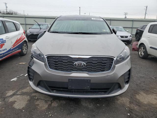 5XYPG4A37KG529744 - 2019 KIA SORENTO L GRAY photo 5