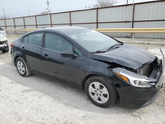 3KPFK4A74HE121558 - 2017 KIA FORTE LX BLACK photo 4