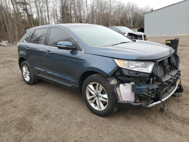 2FMPK4J84GBB69186 - 2016 FORD EDGE SEL TEAL photo 4