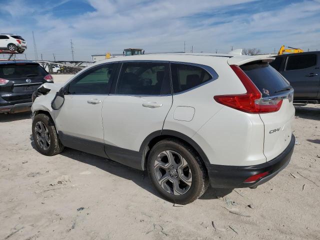 5J6RW1H86JL016980 - 2018 HONDA CR-V EXL WHITE photo 2