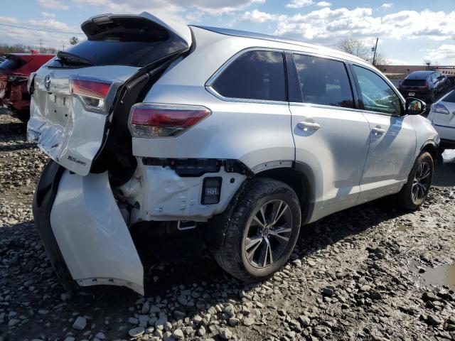 5TDJKRFHXGS352204 - 2016 TOYOTA HIGHLANDER XLE თეთრი ფოტო 3