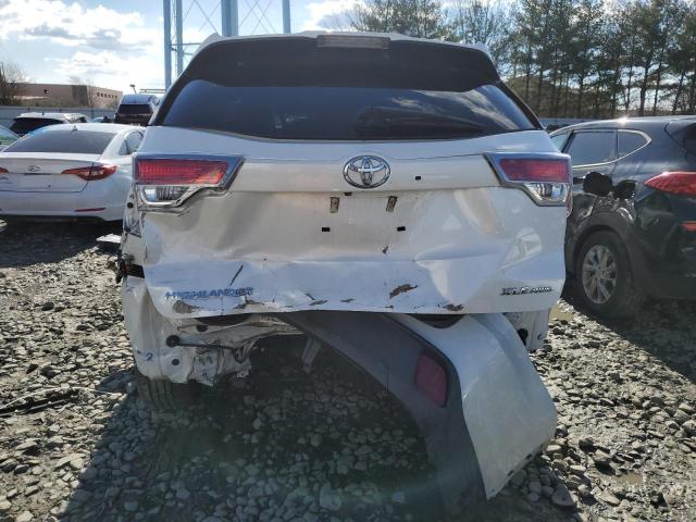 5TDJKRFHXGS352204 - 2016 TOYOTA HIGHLANDER XLE თეთრი ფოტო 6
