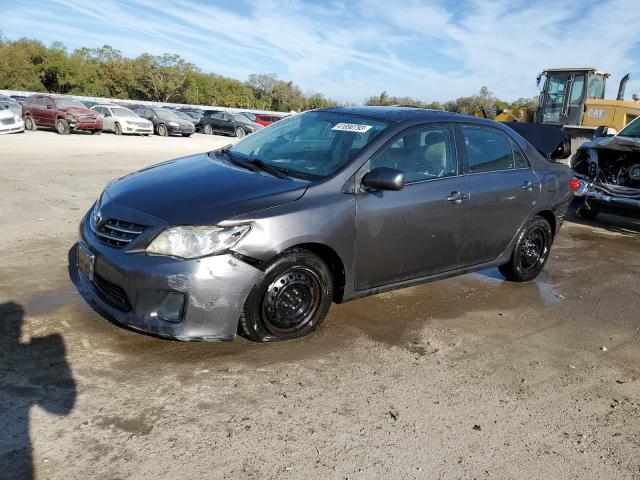 5YFBU4EE1DP083104 - 2013 TOYOTA COROLLA BASE GRAY photo 1