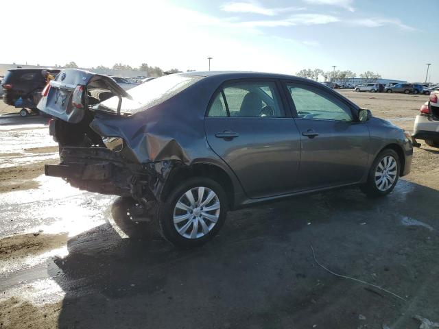 5YFBU4EE1DP083104 - 2013 TOYOTA COROLLA BASE GRAY photo 3