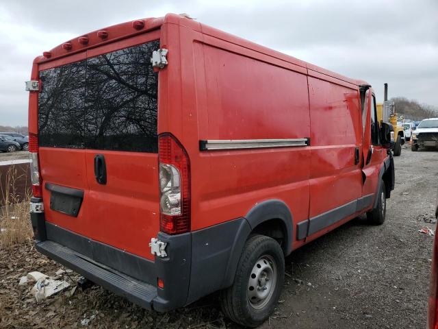 3C6TRVAG7HE515700 - 2017 RAM PROMASTER 1500 STANDARD RED photo 3